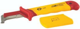 VDE-stripping knife for insulated cables, L 205 mm, 76 g, T0990
