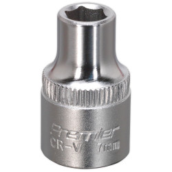 Sealey S3807 Walldrive Socket 7mm 3/8&quot;sq Drive