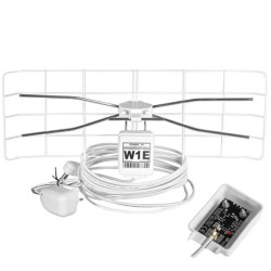Antena pokojowa siatkowa white W1E MUX123 8 Davbol