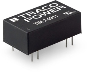 DC converter, 18-36 VDC, 1.7 W, 1 output, 3.3 VDC, 75 % efficiency, TIM 2-2410