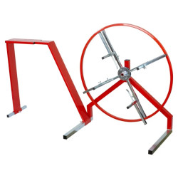 Rozwijak do bednarki i drutu odgromowego + podstawka do prościarki bednarki fi: 80cm