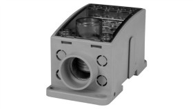 Blok Lkn 250A (1X120/4X16 - 2X35,1X25,4X16,4X10) Al/Cu- Szary