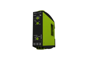 Timer Relay Szyna DIN 12 → 400V ac DPDT 2-stykowy 10min Gamma 5 funkcyjny