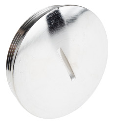 Zaślepka do dławnic kablowych PG48 Mosiądz platerowany niklem do Dławik śruby kablowej Lapp Gwintowany