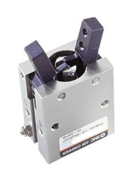 Chwytak pneumatyczny, palce: 2, Pojedyncza, M3 x 0,5, Kąt, 0,6 MPa