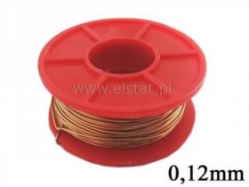 Drut nawojowy 0,12mm szpulka 100g