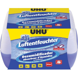 UHU 47090 Air Max Gel Dehumidifier 32m&#xB2; Transparent Damp Control