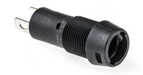 Oprawa bezpiecznikowa montowana w tablicach Montaż panelowy rozmiar: 5 x 20mm 16A 250V ac Szybkozłącze, końcówka