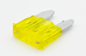 Bezpiecznik samochodowy nożowy 20A / 32V MINI (żółty)