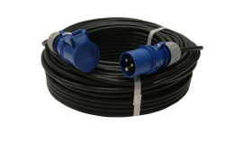 Przedłużacz Kempingowy Elcord Cee 16A-3 230V Ip44 50M H07rn-F 3G1,5 (Gumowy...