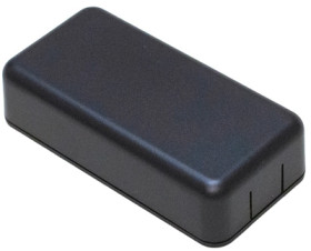 ABS miniature enclosure, (L x W x H) 40 x 80 x 20 mm, black (RAL 9005), IP54, 1551SNAP2BK