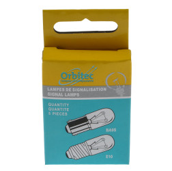 Oświetlenie wskaźnika 24 V 2 W BA9s bezbarwna Orbitec rozmiar T3 1/4