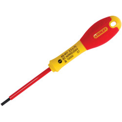 Stanley 0-65-411 FatMax Screwdriver Insulated Parallel Tip 3.5mm x 75mm