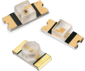 LED, SMD, czerwona, 2-Pin, 2,4 V, 140°, Wurth Elektronik, WL-SMRW