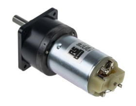 Motoreduktor DC, 260 obr./min, 70 mNm, RS PRO