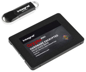Dysk SSD SSD, 128 GB AES-256, SATA III 140-2 poziom 2, wewnętrzny, Integral Memory MLC 0 → +70°C