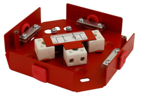 Puszka instalacyjna pożarowa z bezpiecznikiem 125V 1A wejścia/wyjścia max. 2.5 mm2 120x37x120mm AWOZ-125S1A