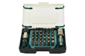 Zestaw bitów i nasadek + przedłużka i adapter 1/4 HEX do 1/2 32szt. D-65084
