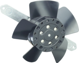 AC axial fan, 230 V, 113 x 113 x 37 mm, 125 m³/h, 42 dB, ball bearing, ebm-papst 4656 TZ