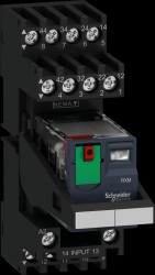 RXM4AB1P7PVM Coupling relay Zelio, 4 CO, 230 V AC, 6 A