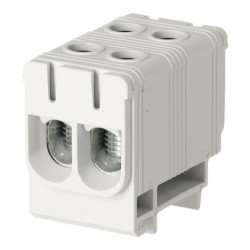 Złączka szynowa zgx 2x50 szara GEP-00051