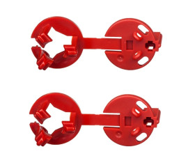 Zatyczka do plombowania mechanizmu zamka czerwona Mi PL 2 HPL2000023 /2szt./