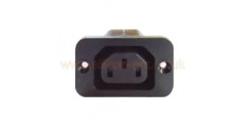 IEC320 C13 10A 250V female panel mount connector - RS Components
