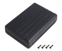 KM-39 Obudowa z tworzywa KM39 wymiary: 120x80x29mm - czarna - ABS