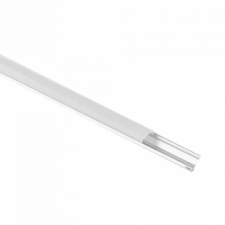 Profil RW02 narożny anodowany + klosz mleczny 2m