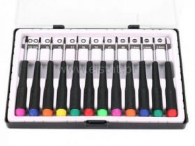 Zestaw 12 śrubokrętów precyzyjnych dla elektronika