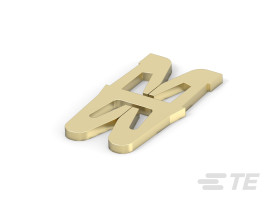 Zacisk widełkowy 4-1601 Series Nieizolowane, Złoty 16AWG 20AWG TE Connectivity