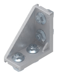 Część łącząca Kątownik Rozmiar rowka 10mm Bosch Rexroth Uchwyt złącza i łączenie Rozmiar gwintu M8