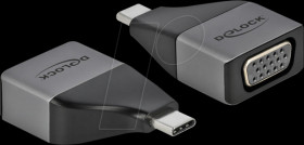 64002 Adapter, USB-C &gt; VGA, 1080p 60 Hz