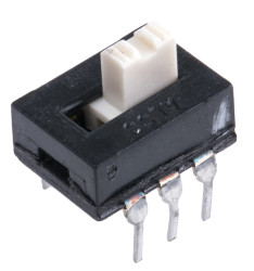 Przełącznik suwakowy DPDT do druku 300 mA przy 115 V DC -40 → +80°C