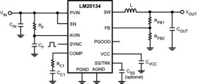 2.95-5.5V, 4A, Current Mode Synchronous Buck Regulator with Input Sync and Optional Automotive Grade