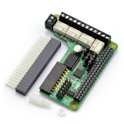 PiFace Relay+ - rozszerzenie do Raspberry Pi 2/B