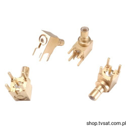 R114665000 HF Socket SMB to Case Angle THT RADIALL