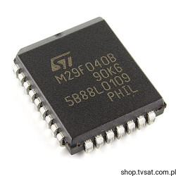 M29F040B-90K6 4Mbit Flash Memo -40+85'C SMD-PLCC32 STM