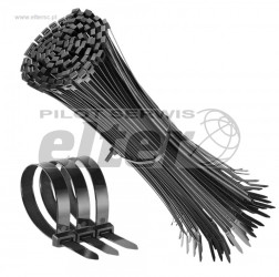 Opaska Kablowa 2,5x140mm CV UV czarna