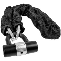 Brüder Mannesmann M41158 Chain Lock Black Key Lock Secure Design