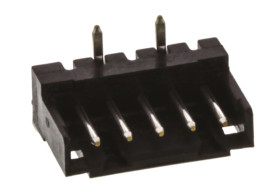 Listwa stykowa PCB 5-pinowe AMP CT raster: 2 mm Prosty 1-rzędowe TE Connectivity Powierzchnia125 V W osłonie