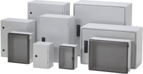 Obudowa instalacyjna ścienna Fibox CAB PC 303018 G3B 8113342, poliwęglan, 300 x 300 x 180 , szaro-biały (ral 7035), 1 sz