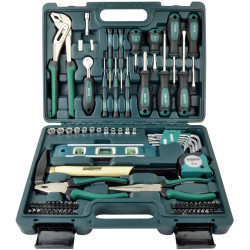 Brüder Mannesmann M29084 Tool Kit Special Steel GS-Tested Safe Storage