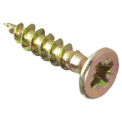 ForgeFix Multi-Purpose Pozi Compatible Screw CSK ST ZYP 4.0 x 20mm Forge Pack 40