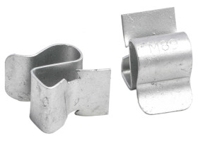 Klips do dźwigarów, grubość kołnierza: 4→ 7 mm, Stalowe