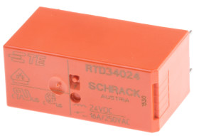 Przekaźnik mocy 24V dc SPST TE Connectivity, montaż PCB 1440Ω Otwór przezierny