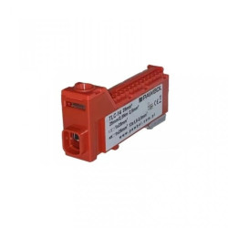 Listwa zaciskowa bezgwintowa LZB 14/CZ czerwona /8