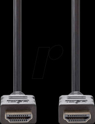 CVGP34000BK05 High-speed HDMI™ cable with Ethernet, 0.5 m