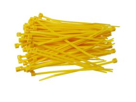 Opaska kablowa 100x2,5 żółta (100szt) /914
