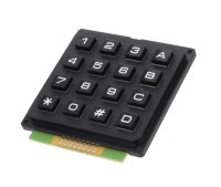 UM215.5B Klawiatura uniwersalna w obudowie 16 przycisków - czarna